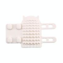 Pet Cat Hair Removal Massage Comb Cats Scratching Rubbing Brush kitten Grooming Self Cleaning Wall Corner Cat Scratcher Combs white