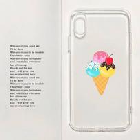 Mielas ledų telefono dėklas Xiaomi 11 Redmi Note 11pro5G 8T 9A 9S K30 10T 12SPro Ultra K40pro skaidrus dėklas Xiaomi10T white