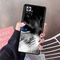 Funda For Xiaomi Redmi Note 10 9 11 Pro Soft Phone Case 10S 9S K40 8 9A 9C 9T 7 10C 8T Silicone Cover Cute Aniaml Cat Shell Sac Redmi Note 11