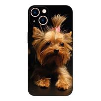 Black Tpu Case For OPPO Reno 7 7Z 8 Lite 4G 5G PRO F11 F17 F15 F19 F19S F21 Yorkshire Terrier Dog Reno 8 Lite 5G beige