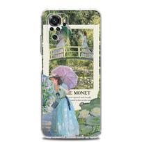 Telefono dėklas, skirtas Xiaomi Redmi Note 13 12 5G 9S 9 8 10 11 Pro Plus 4G 9T 13C 12C10C 9C 9A 7 Skaidrus dangtelis Claude Monet Art Redmi 9T