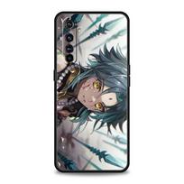 Genshin Impact For Realme GT Neo 2 3 3T Phone Case For Realme 10 9 8 5G 7 6 GT2 Pro Plus 9i 8i C21 C11 C25 C35 Silicone Cover Realme 9Pro Plus black