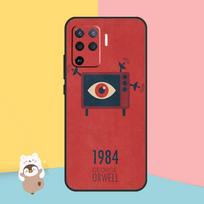 1984 George Orwell Case For OPPO Find X5 X3 Lite Pro A15 A16 A52 A72 A5 A9 A31 A53 A83 A93 A54 A74 A94 Cover OPPO A92