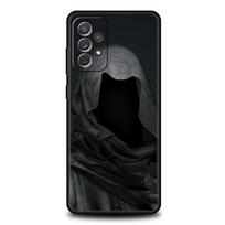 Grim Reaper Kaukolės Skeleto Telefono Dėklas Samsung Galaxy A51 A71 A21S A12 A11 A31 A52 A41 A32 A23 A33 A53 A73 A03S A13 5G Dėklas Samsung A73 5G black