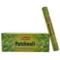 Tridev Agarbatti Patchouli smilkalų lazdelės | Hexa serija | Kvapas | Atsidavimas | 3 Pkt * 20 Gm Pooja / garbinimui