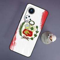 Peru Flag For Huawei Honor Magic 5 Lite 70 50 X8 X9 a P20 P30 P40 P50 P60 Pro P Smart Nova 9 5T Case Huawei P30 Pro gray
