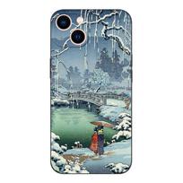 Black Tpu Case For Xiaomi mi 10 10T NOTE 10 9 A3 lite 9T PRO Cover retro Tokyo Japanese Art xiaomi mi 10T lite black