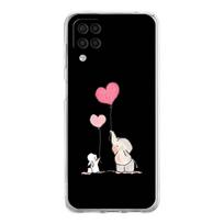 Phone Case For Samsung A54 A52 A50 A70 A10 A30 A40 A20S A20E A02S A12 A14 A22 A24 A42 A34 A32 5G A04s Cover Couple Style Cartoon Samsung A10 white