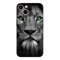 Juodas TPU dėklas Motorola Moto G52 G42 G60 4G G60S G71 G9 Play Plus Power One 5G Ace gyvūnai Liūtas Moto G60 4G gray