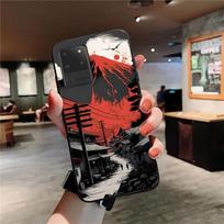Japoniškas Estetinis Fuji kalno Peizažas Telefono dėklas Skirtas Samsung S 9 10 20 21 22 23 30 23plus lite Ultra FE S10lite Fundas Samsung S21 plus black
