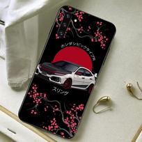 Japan sports car jdm drift Phone Case For Redmi Note 4 X 5 A 6 7 8 Pro T 9 Pro 9S 10 Pro 11 Pro 11S 11Epro PocoM3pro Note 11Pro 5G 6.67in gray