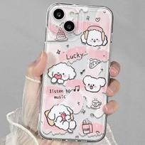 Lucky Line Puppy is compatible with Apple 15/14/13/12/11/PRO/PROMAX/XSMAX/XR/XS. 13 Pro white