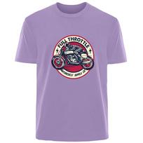 Vasariniai retro motociklų rašto aukštos kokybės vyriški 100% medvilnės kvėpuojantys prakaitą sugeriantys marškinėliai kasdieniam dėvėjimui S juoda