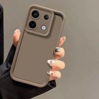 Dėklas Xiaomi Redmi Note 13 Pro 4G, Dėklas telefonui Redmi Note 13, Redmi Note 13 Pro + 5G Skystas silikonas, Smūgiams atsparus galinis dangtelis lęšiui Redmi Note13 ProPlus gray