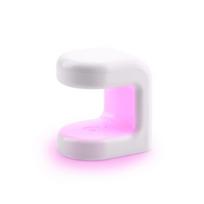 Įkraunama blykstė?Išgydyti?LED lempa 9w nešiojama mini UV 365nm 405nm belaidė nagų raudona šviesa Lengva su USB kabelio prievadu balta