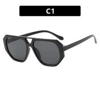 Women's sunglasses, personalized hip-hop street glasses, new fashionable driving beach sunscreen men's sunglasses