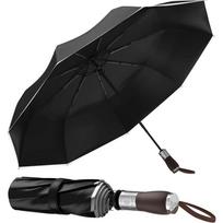 Travel Umbrella: Windproof Travel Umbrella and Compact Mini - Perfect for Car, Golf, and On-the-Go. Small Travel Umbrella