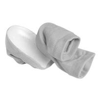 1 pora nematomų aukštį didinančių kojinių amortizacinės neslystančios kulno apsaugos vidpadžiai kojinių pagalvėlės Unisex Supply 2.5cm pilka