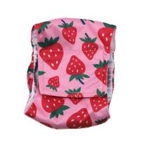 Doggie Diaper Washable Breathable Vibrant Color Male Dog Diapers Belly Bands XS rožinė raudona spalva