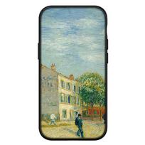 Dangtis skirtas iPhone 15 14 Xiaomi Redmi Note 13 12 11 Pro Max X 8 7 9 XR Samsung Galaxy S24 S23 OPPO A15 Huawei Pattern Starry Night Van Gogh telefono dėklas for OPPO A12 rausvai ruda