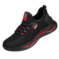 Labor Insurance Shoes Men's Anti-smash and Anti-piercing Lightweight Air Cushion Comfortable Steel Head Shoes 47