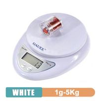 Portable Electronic Scale LED Kitchen Scale Pastry Food Weighing Pressure Scale Digital Scale Weighing Scales Kitchen Accessorie white