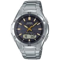 Wave Ceptor [Casio] Watch Radio Solar WVA-M640D-1A3JF Men's Silver gray