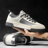 new low-top trend board shoes tenis masculino men sport shoes casual shoes mesh sport sneakers breathable outdoor 39 white