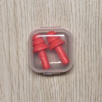 Fashion Snoring Silicone For Travel Ear Plugs Ear Protection Sound Insulation High Quality Soft 2PCS/Set Popular Noise Reduction Anti Noise A Red gray