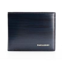 Baellerry Europos ir Amerikos stiliaus vyriška trumpa piniginė Horizontalus portmonė Madinga monetų piniginė PU odinė piniginė 16 inch tamsiai ruda spalva