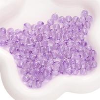 6/810mm 50/100/200 vnt./maišelyje Akriliniai skaidrūs karoliukai Pasidaryk pats Apyrankės Karoliai Auskarai Papuošalų Aksesuarai 6mm 200pcs/bag pink
