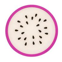 Želė spalvos vaisių formos padėkliukai Creative Skid Insulation Silica Gel Cup Mat Pitaya white