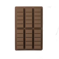 6 ertmių šokolado batonėlio forma giliai, stora šokolado batonėlio forma įdarytiems batonėliams, silikoninė šokolado forma šokolado batonėliui užpildyti One Size brown