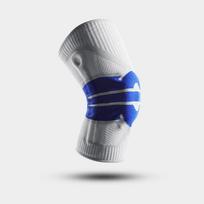 High Elastic Knee Pads, Adjustable Patella Basketball Volleyball Protective Gear with Protective Knee Pads M gray