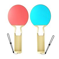 Switch OLED Left and Right Handle Table Tennis Racket Switch Handle Table Tennis Racket Sports Grip Two Pack 26*11.6*3cm mėlyna/raudona