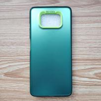 For Xiaomi Poco x3 Case Poco X3 Pro Phone Case POCO X3 NFC Cover poco X3 PRO X3 NFC Luxury Metallic Aurora Skin Matte Cover Poco X3 blue