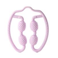 Leg Massager Fitness Yoga Training Roller Skinny Legs Artifact Gym Home Arm Leg Neck Relaxation Tools violetinė