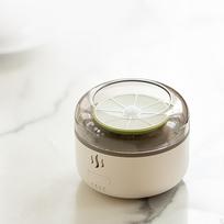 Mini Humidifier with Ambient Lights Fine Mist Output Home Decor 5V2A Aroma Diffuser 160ml Water Tank white