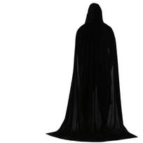 Unisex kūdikio Helovino apsiaustas, raganavimo chalatas, pelerinos vakarėlis, cosplay viršutinių drabužių palaidinė 70 juoda