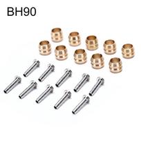10Pairs/Lot Bh90 Bicycle Brake Hose Mtb Hydraulic Disc Brake Olive Connect beige