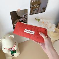 Rabbit Pencil Case Bags Large Capacity Organizer Clutch Bags Portable Fashion Simple Kawaii School Pencil Case 20*7*4.5cm