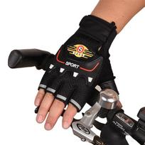 Naujos dviračių pirštinės Half Finger Guantes Luvas motociklo dviračiui kvėpuojančios neslystančios MTB dviračių fitneso sportinės treniruočių pirštinės