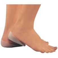Flamingo Silicone Gel Heel Pad/Protector Insole Cups for Swelling, Pain Relief, Foot Care Support Cushion (Male) - Universal brown