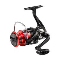 Žvejybos spiningo ritė, metalinė ritė, 12 rutuliniai guoliai Karpių žvejybos ritė MQ2000-7000 metalo lyno taurė Jūros reikmenys 2000 Series raudona