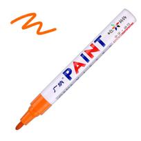 (SU)Vandeniui atsparus padangų dažų rašiklis alyvos pagrindu nuolatinis dažų žymeklis „pasidaryk pats“ meno rankdarbių reikmenys suaugusiems vaikams, 6 ml One Size oranžinė