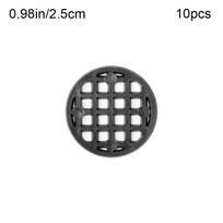 Sodo plastikinis tinklinis kilimėlis Sodo reikmenys Nesandarus vazono tarpiklis Antikorozinis tinklelio dugno padas 2.5cm 10Pcs