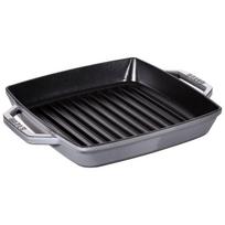 Gril Carré - STAUB - 23cm - Emaliuotas ketaus - Suderinamas su indukcija - Indaplovė