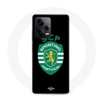 Coque Maniacase pour Xiaomi Redmi Note 12 Pro 5G scp sporting portugal fond noir juoda