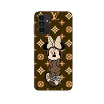 Coque Maniacase pour Samsung Galaxy A05s minnie disney lv marron ruda