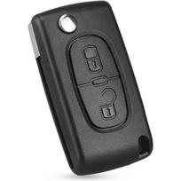 Coque de Clé de Voiture Rabattable Pliable à 2 Boutons Plip CE0536 Suderinamas su avec PEUGEOT 207 307 307S 308 407 408 607 3008 5008
